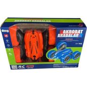 AnDen Toys Uzaktan Kumandalı Şarjlı Işıklı 2.4 Ghz Akrobat Araba - Renkli