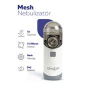 Andon Taşınabilir Mesh Nebulizatör Şarjlı