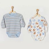 Andywawa Ac22324RP Mavi Bear & Friends 2'li Bebek Body