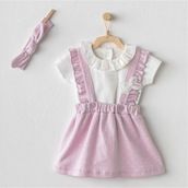 Andywawa AC23597 Lila 3'lü Bebek Takımı