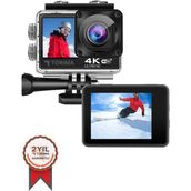 Angelphoto Ac-04 4K Ultra Hd Wifi Su Geçirmez Aksiyon Kamerası Siyah