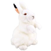 Animals Of The World Beyaz Tavşan 28 cm Peluş Oyuncak