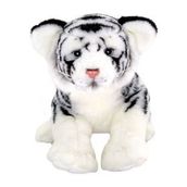 Animals Of The World Floppy Beyaz Kaplan 30 cm Peluş Oyuncak