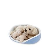 Animals Of The World Sepette Yavrulu Labrador 21 cm Peluş Oyuncak