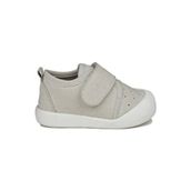 Anka 950.E19K.224 Vicco Unisex İlk Adım Bebe Ayakkabı Dokuma Malzeme ile Esnek Tasarım - Gri