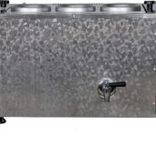 Anka Pro Elektrikli Inoks Full Otomatik Çay Kazanı 3 Demlikli 30 Litre Paslanmaz