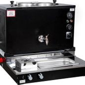 Anka Pro Plus Otomatik Çay Kazanı, 2 Demlikli,20 Litre Siyah Elektrik+Doğalgaz