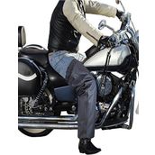 Ankaflex Motorbisiklet Kullanıcıları Için Sıvı ve Rüzgar Geçirmez Isı Yalıtımlı Koruyucu Pantolon - Standart - Siyah