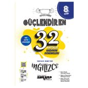 Ankara Yayıncılık 8. Sınıf Güçlendiren 32 Haftalık İngilizce Kazanım Denemeleri