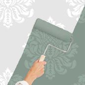 Ankawall 7008 Picasso 2 Büyük Damask Desenli Boyanabilir Duvar Kağıdı