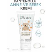 Anne Bebek Bakım Kremi Organik Papatya ve Kantoron Çiçeği, Pantenol, Meme Ucu Kremi 100 ml