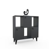Anzera Opus Antrasit 90x35x95 cm Çok Amaçlı Dolap