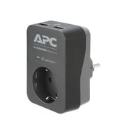 Apc By Schneider Electric PME1WU2B-GR Tekli Siyah Akım Korumalı Priz