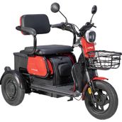 Apec APM2 Kırmızı Metalik Üç Tekerlekli Elektrikli Moped