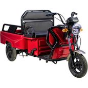Apec APT4 Kırmızı Üç Tekerlekli Elektrikli Moped