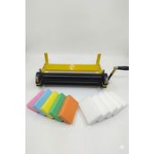 Apex Oto Yıkama Bez Sıkma Makinesi Aparatı 40 cm Bez Sıkma Merdane + 10 Adet Yıkama Süngeri