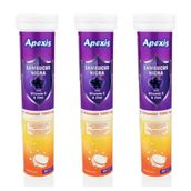 Apexis Sambucus Nigra Vitamin C Zinc 1000 mg 3x20 Efervesan Tablet