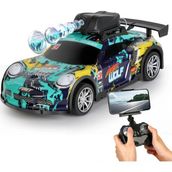 Apexma Oyuncak Uzaktan Kumandalı Hd Fotoğraf ve Video Çekebilen Şarjlı LED Işıklı Kameralı Araba - Renkli