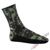Apnea 3Mm Içi Dışı Jarse Dalış Çorabı Erkek, Kamuflaj, Xl