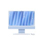 Apple 24" iMac with Retina 4.5K : Apple M4 chip with 10‑core CPU and 10‑core GPU, 16GB, 256GB SSD - Mavi