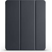 Apple iPad Air 11 2025 M3 Smart Folio Cover Akıllı Uyku Modlu Pu Deri Standlı Tablet Kılıfı - Siyah