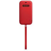 Apple İphone 12 Pro Max İçin Product Red Magsafe Özellikli Deri Kılıf