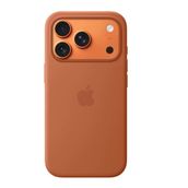 Apple iPhone 17 Pro MagSafe Silikon Terra Cotta Kılıf