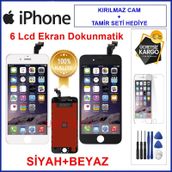 Apple iPhone 6 Dokunmatik Siyah Servis Revize Lcd Ekran