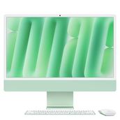 Apple M4 çipli iMac Hepsi-Bir-Arada Masaüstü Bilgisayar: 10 çekirdekli CPU, 10 çekirdekli GPU, 24 inç Retina Ekran, 16 GB Birleşik Bellek, 512 GB SSD Depolama, Uyumlu Aksesuarlar. Yeşil
