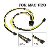 Apple Mac 8 Pin To 2x6 Pin Ekran Kartı Power Kablosu