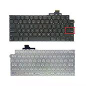 Apple Macbook Air A3114 (2024) Notebook Klavye - Tuş Takımı / Siyah - Küçük Enter