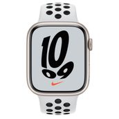 Apple Watch Nike Series 7 45 mm Yıldız Işığı Alüminyum Kasa Akıllı Saat