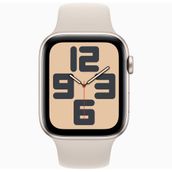 Apple Watch SE 2023 40 mm Yıldız Işığı Alüminyum Kasa Spor Kordon Akıllı Saat