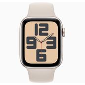 Apple Watch SE 2023 44 mm Gps + Cellular Yıldız Işığı Alüminyum Kasa Spor Kordon Akıllı Saat