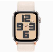 Apple Watch SE 2023 44 mm Yıldız Işığı Alüminyum Kasa Spor Loop Akıllı Saat