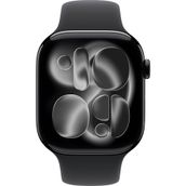 Apple Watch Series 11 GPS+Cellular 46 mm Alüminyum Kasa Simsiyah Spor Kordon Akıllı Saat