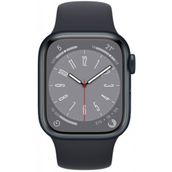 Apple Watch Series 8 41 mm Aluminyum Kasa Spor Kordon Gece Yarısı Akıllı Saat Teşhir- Outlet