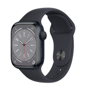 Apple Watch Series 8 41 mm Gece Yarısı Alüminyum Kasa Akıllı Saat