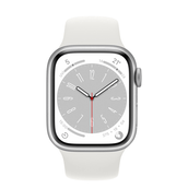 Apple Watch Series 8 45 mm Gümüş Alüminyum Kasa Akıllı Saat