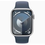 Apple Watch Series 9 41 mm Gümüş Alüminyum Kasa Spor Kordon Akıllı Saat