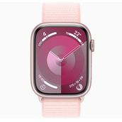 Apple Watch Series 9 45 mm Gps + Cellular Pembe Alüminyum Kasa Spor Loop Akıllı Saat