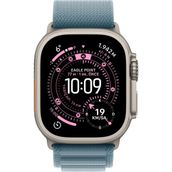 Apple Watch Ultra 3 GPS + Cellular 49 mm Natürel Titanyum Kasa Alpine Loop Kordon Akıllı Saat