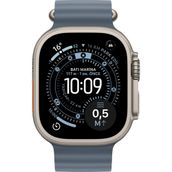 Apple Watch Ultra 3 GPS + Cellular 49 mm Natürel Titanyum Kasa Ocean Kordon Akıllı Saat