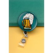 Apptakı Bira Metal Buton Yoyo Yaka Kartığı Kart Tutucu Yoyo Kartlık - MBY0027