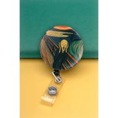 Apptakı Çığlık Tablo Buton Yoyo Yaka Kartığı Kart Tutucu Yoyo Kartlık - MBY0128
