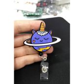 Apptakı Galaksi Gezegen Tek Boynuzlu Kedi Yoyo Yaka Kartığı Yoyo Kartlık - YOY0166