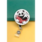 Apptakı Kalp Panda Buton Yoyo Yaka Kartığı Kart Tutucu Yoyo Kartlık - MBY0111