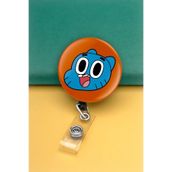 Apptakı Metal Buton Yoyo Yaka Kartığı Kart Tutucu Yoyo Kartlık GMB - MBY0016