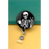 Apptakı Ölmedik Çalışıyoruz Metal Buton Yoyo Yaka Kartığı Kart Tutucu Yoyo Kartlık - MBY0088