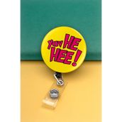 Apptakı Yav He He Buton Yoyo Yaka Kartığı Kart Tutucu Yoyo Kartlık - MBY0035